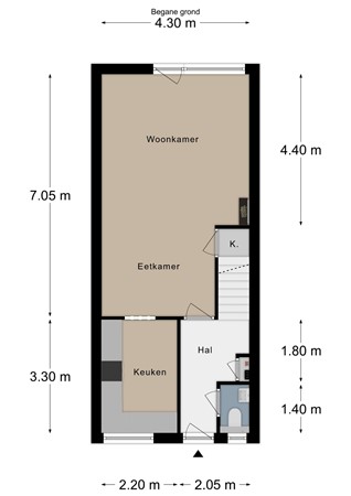 Floorplan - Schepenbankstraat 1, 6291 EA Vaals